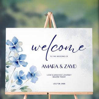 Elegante gepersonaliseerde bruiloft welkom acryl bord