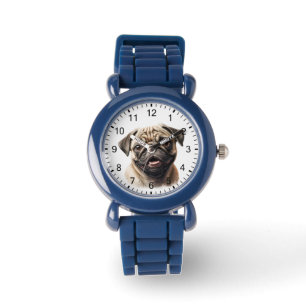 Elegante gepersonaliseerde foto Voeg uw eigen foto Horloge