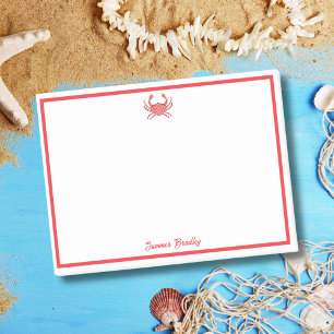 Elegante gepersonaliseerde kreeft post-it® notes