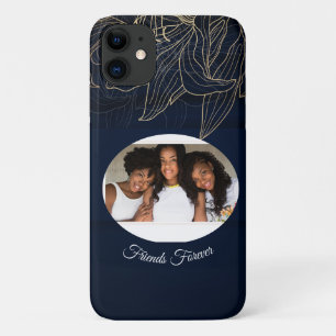 Elegante gepersonaliseerde vriendschap dag foto ge iPhone 11 hoesje
