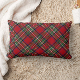 Elegante geruite rustieke clan Stewart Tartan Kussen