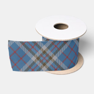 Elegante geruite rustieke clan Thompson Tartan Lint