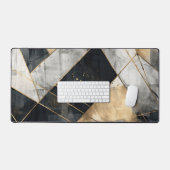 Elegante geschilderde achtergrond bureaumat (Keyboard & Muis)