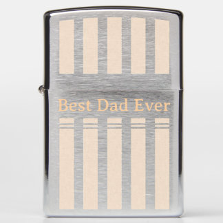 Elegante gestreepte beste papa ooit gepersonalisee