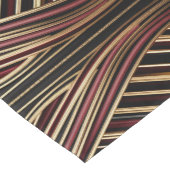 Elegante gestreepte tafelloper voor bruiloften  (Hoek)