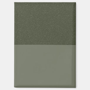 Elegante getextureerde Moss Green Magnet – Magneet