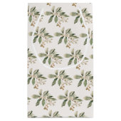 Elegante giftzak met groen klein cadeauzakje (Achterkant)