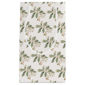Elegante giftzak met groen klein cadeauzakje (Voorkant)