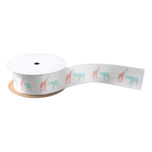 Elegante Giraffe Olifant Baby Shower Lint