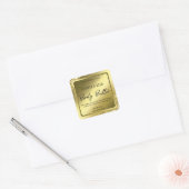 Elegante Glam Gold Body Butter Labels (Envelop)