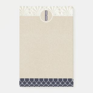 Elegante Glamour Zeevaart Aangepast Kraft Roestig Post-it® Notes