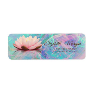 Elegante Glamoureuze Lotus Opal Etiket