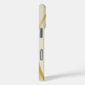 Elegante glinsterende monogram naam Case-Mate iPhone case (Achterkant / Rechts)