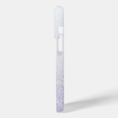 Elegante Glitter gemerkte Naam Case-Mate iPhone Case (Achterkant / Links)