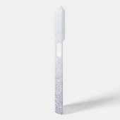 Elegante Glitter gemerkte Naam Case-Mate iPhone Case (Achterkant / Rechts)