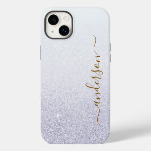 Elegante Glitter gemerkte Naam Case-Mate iPhone 14 Plus Hoesje