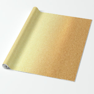 Elegante glitter nep goud look moderne chic glanze cadeaupapier