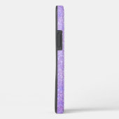 Elegante glitters monogram naam Case-Mate iPhone case (Achterkant / Rechts)