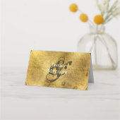 Elegante  Gold Foil bruiloft (Achterkant)