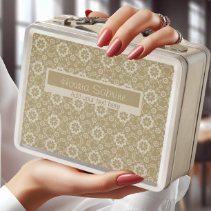 Elegante Golden Floral Sierlijke Vintage