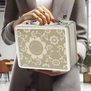 Elegante Golden Floral Sierlijke Vintage