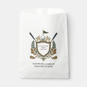 Elegante golftornooi speler welkomstkit swag bedankzakje