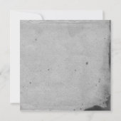 Elegante Gotische Kant Posh Bruiloft uitnodiging (Achterkant)