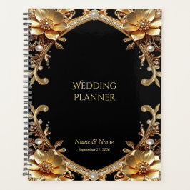Elegante goud kader planner