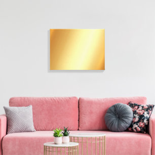 Elegante gouden achtergrond voor uw foto horizonta canvas afdruk