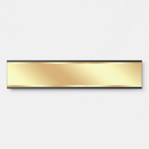 Elegante Gouden Achtergrond Voor Uw Tekst Deurbordje