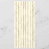 Elegante gouden ananas bruiloft menu