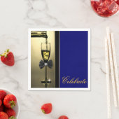 Elegante gouden champagne servet (Insitu)