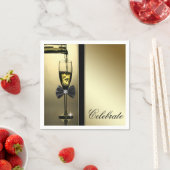Elegante gouden champagne servetten (Insitu)