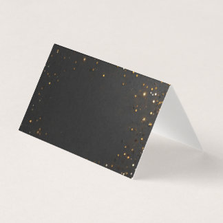 Elegante gouden confetti verjaardagsuitnodiging lu kaart