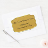 Elegante gouden custom afdichtingen en Stickers (Envelop)