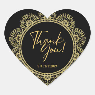 Elegante gouden en zwarte Stickers