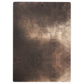 Elegante gouden girly zeemeermin schalen klembord (Achterkant)