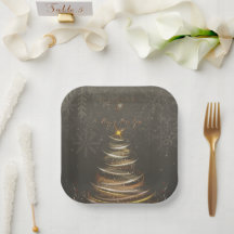 Elegante gouden glans kerstboom