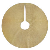 Elegante gouden glitter kerstboom rok (Voorkant)