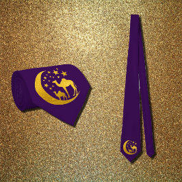 Elegante gouden kamelen stropdas