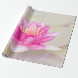 Elegante Gouden Lotus, Yoga Cadeaupapier