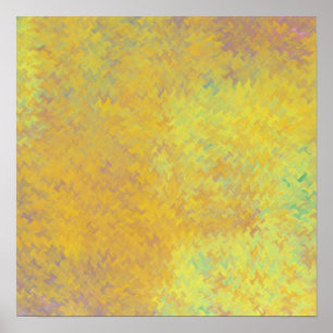 Elegante Gouden Marmer Kunst Poster