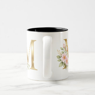 Elegante Gouden Monogram M Mok