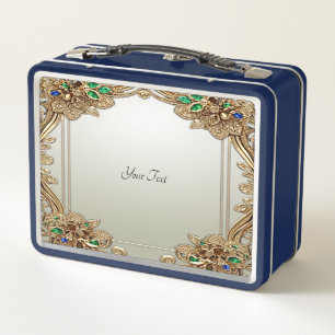 Elegante Gouden Sierlijke Lunchbox
