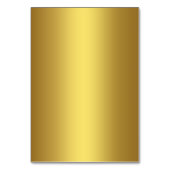 Elegante gouden zittende Kaart (Achterkant)