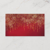 elegante goudmakerij visitekaartje (Achterkant)