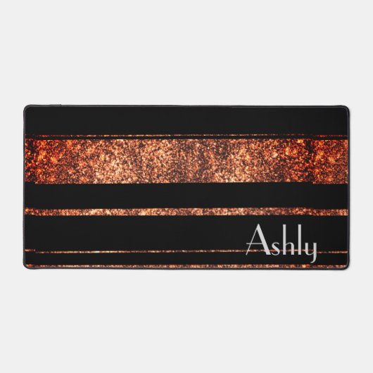 elegante goudstrips bureaumat (Voorkant)