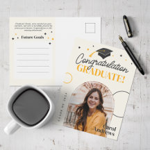 Elegante Graduate Klas van 2024 Aandenken Afstuder