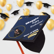 Elegante graduatiehoedversiering - De Geleerde