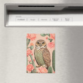 Elegante grafuil en cactussen magneet (Insitu (Vaatwasser))